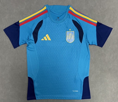 2026 Spain training uniform blue